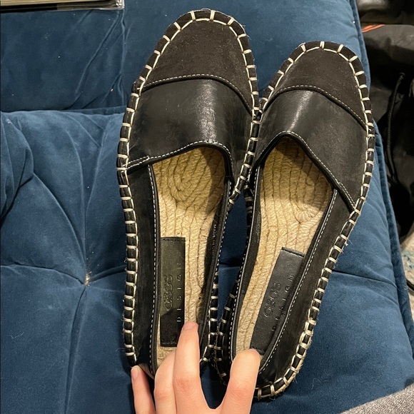 ASOS Shoes - ASOS Black Espadrille Flats